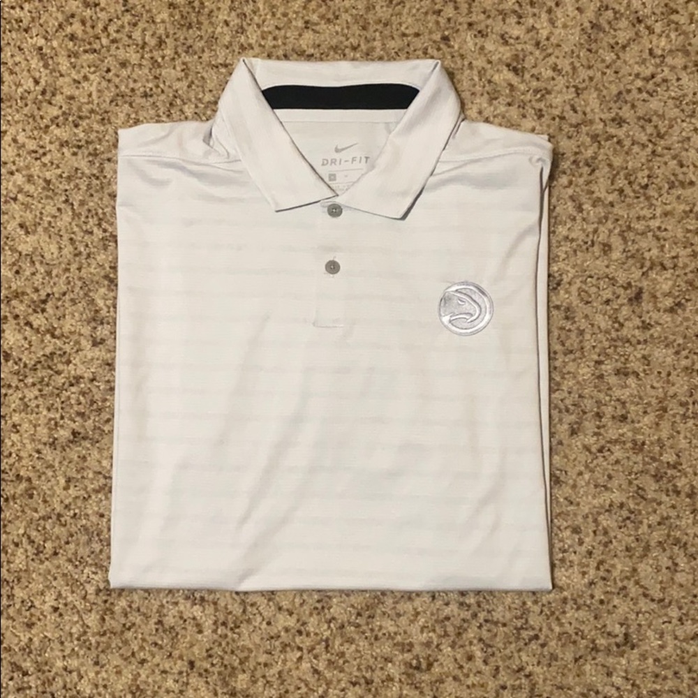 Nike Dri Fit Atlanta Hawks polo